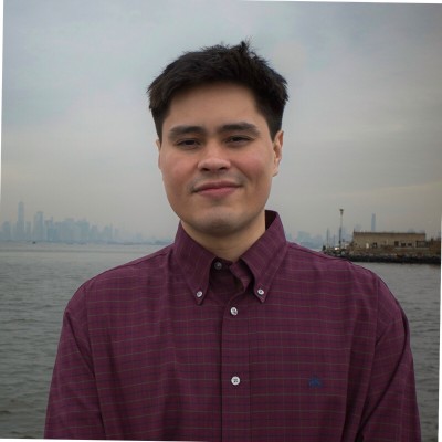 Portrait of Edward Hunter Torres by the waterfront